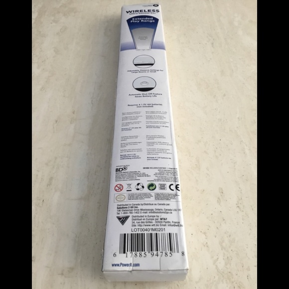 Wii Sensor Bar Wireless Ultra Power A Nintendo Wii U New - Picture 3 of 15